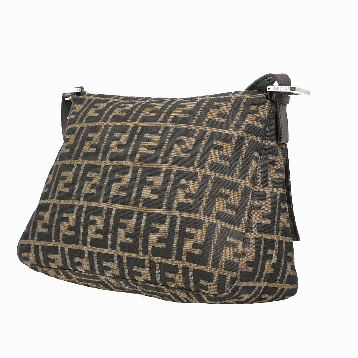 Fendi Brown Canvas Mamma Forever Bag