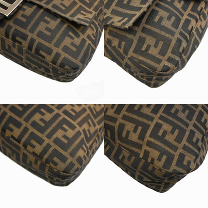 Fendi Brown Canvas Mamma Forever Bag