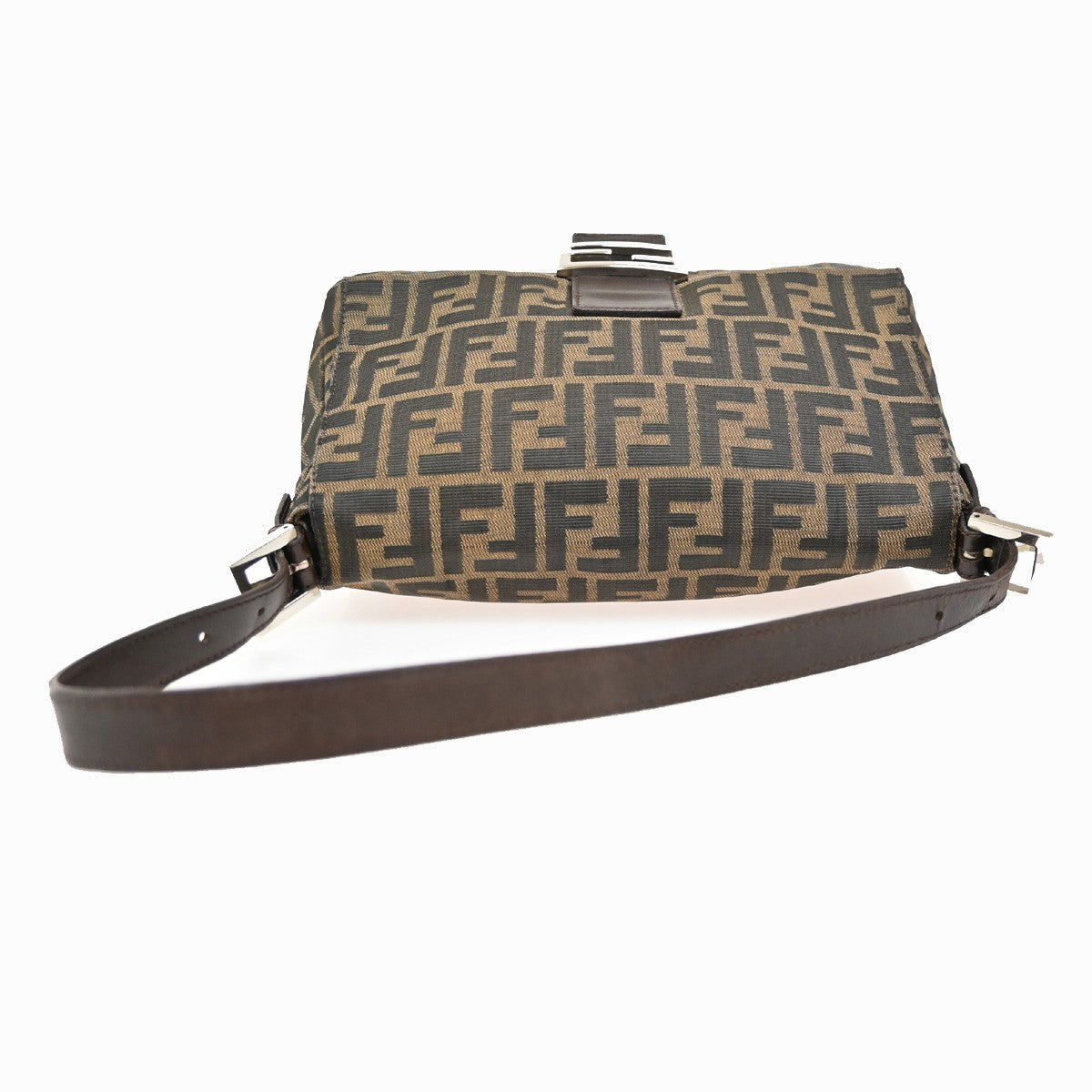 Fendi Brown Canvas Mamma Forever Bag