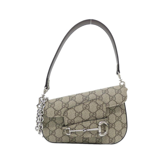 Gucci Brown Canvas Horsebit