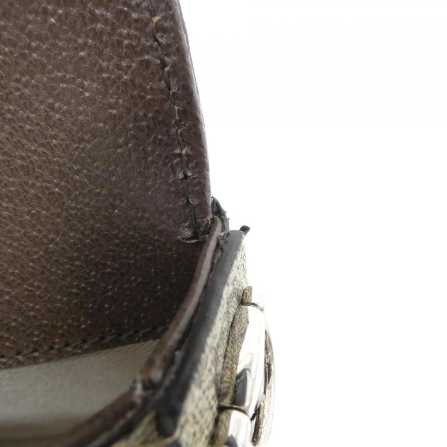 Gucci Brown Canvas Horsebit