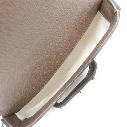 Gucci Brown Canvas Horsebit