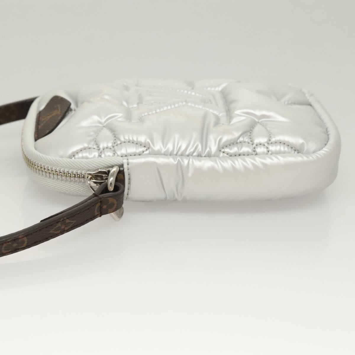 Louis Vuitton Silver Canvas Photo Case