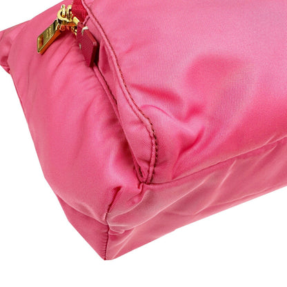 Prada Pink Nylon Clutch