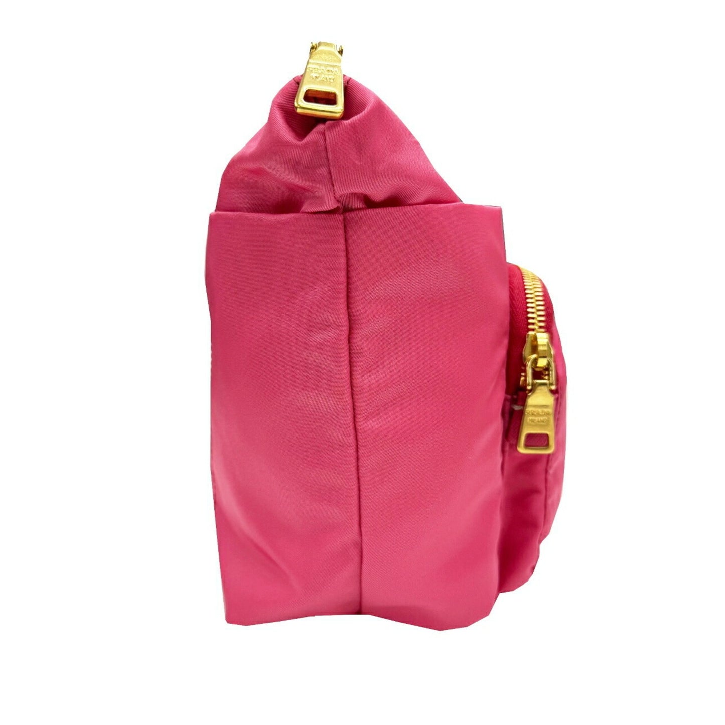 Prada Pink Nylon Clutch