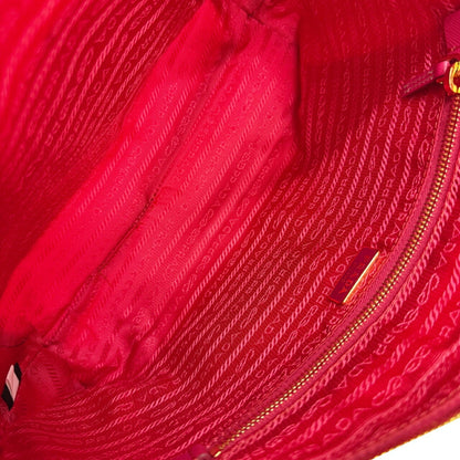 Prada Pink Nylon Clutch
