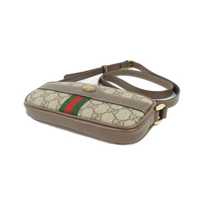 Gucci Brown Canvas Ophidia