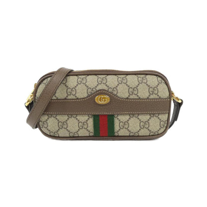 Gucci Brown Canvas Ophidia