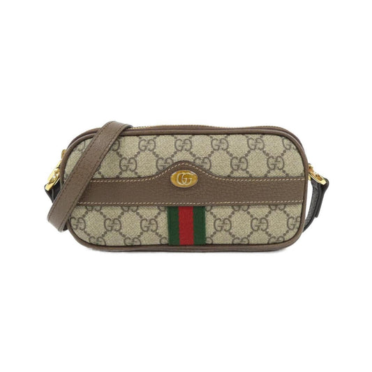 Gucci Brown Canvas Ophidia