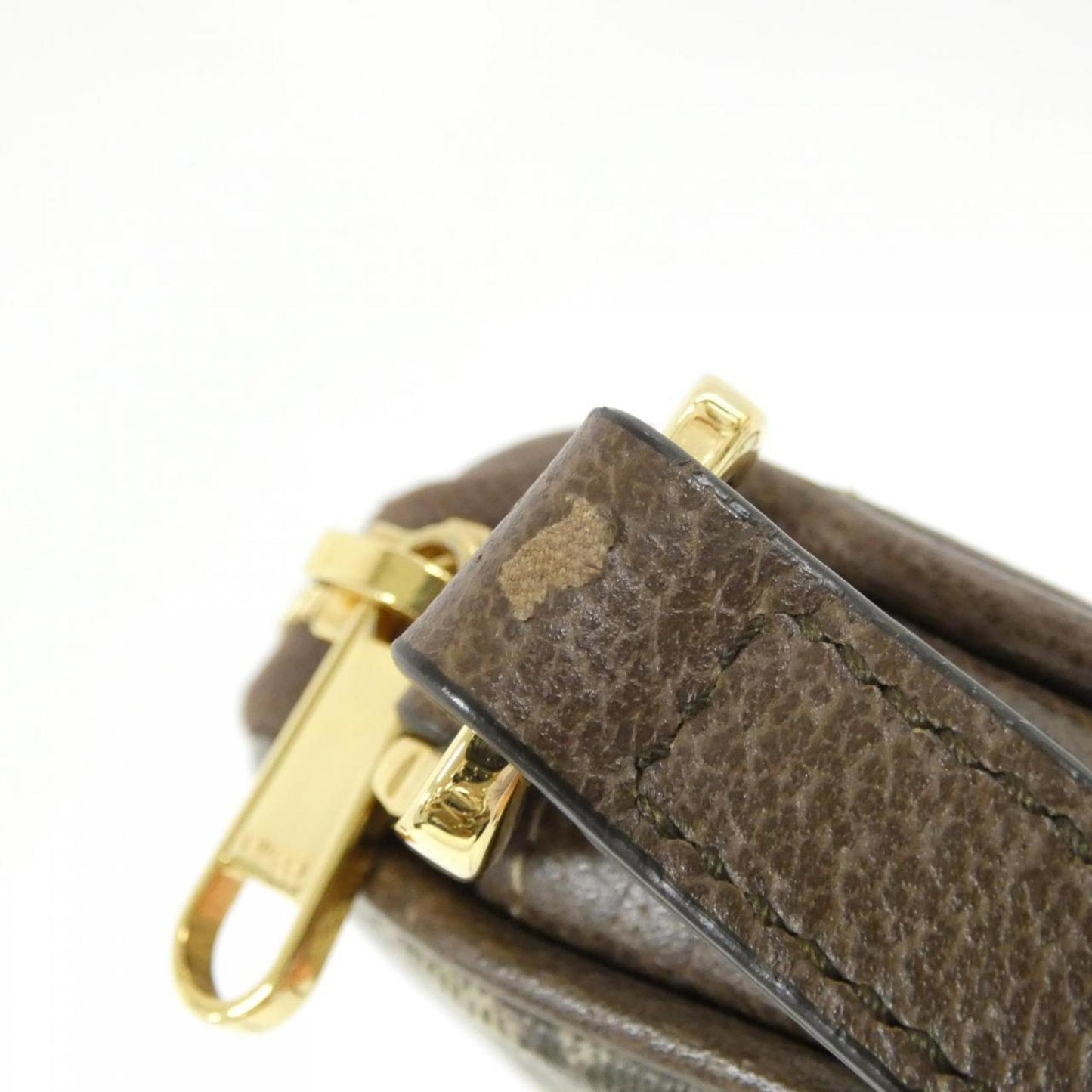 Gucci Brown Canvas Ophidia