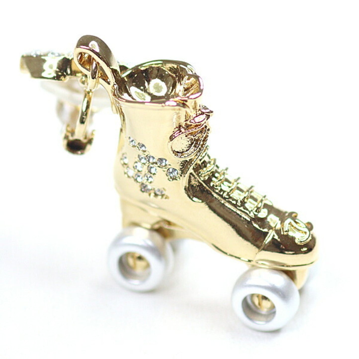Chanel Gold Gold Plated Earring