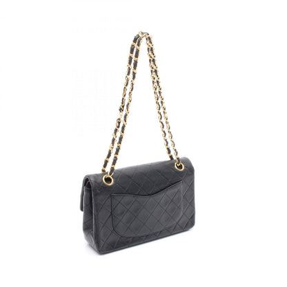Chanel Black Leather Timeless 23