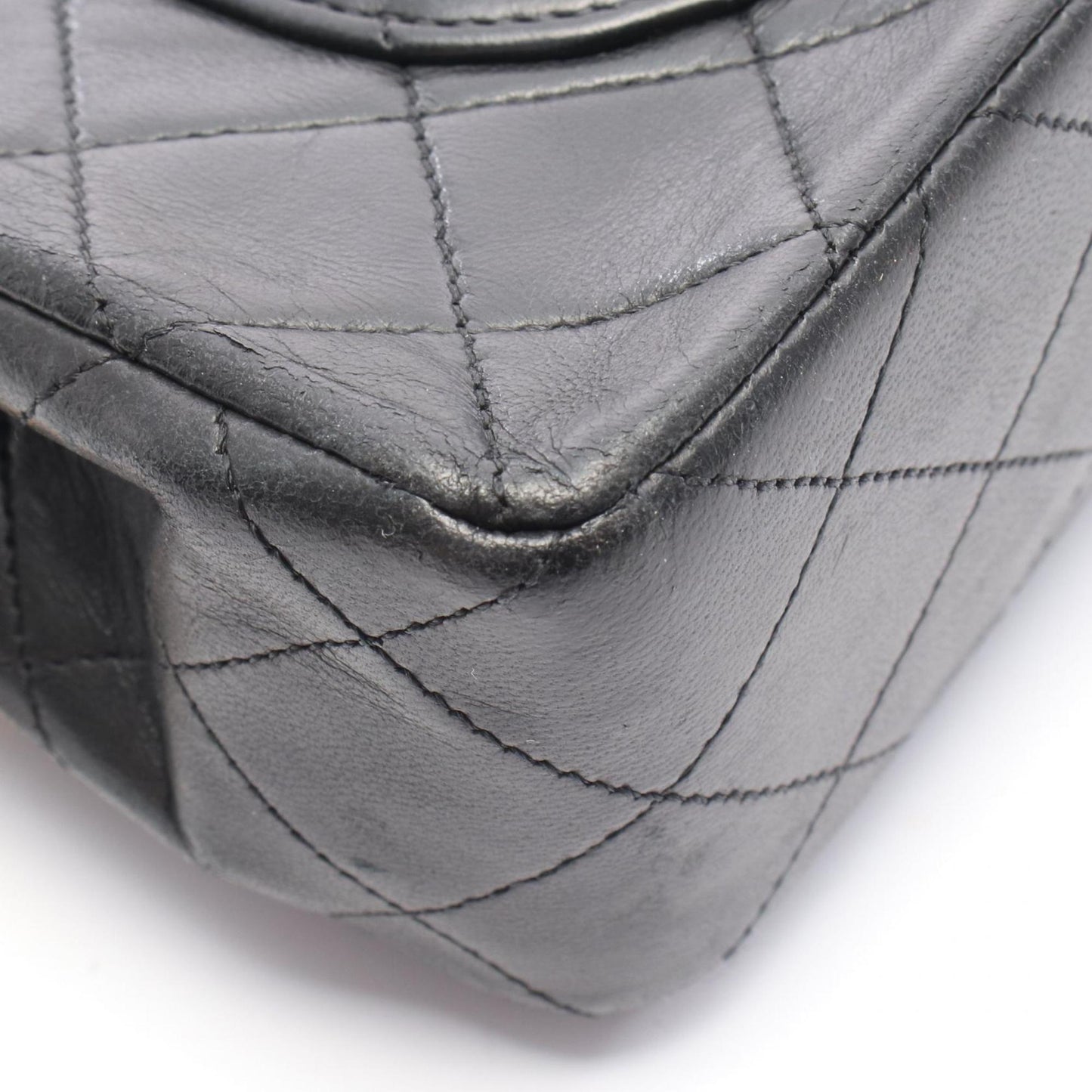 Chanel Black Leather Timeless 23