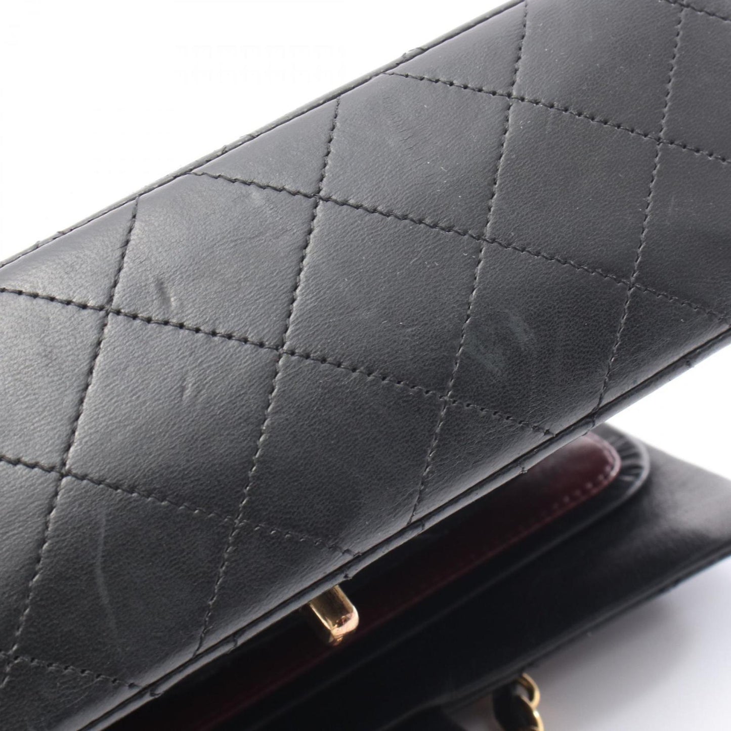 Chanel Black Leather Timeless 23