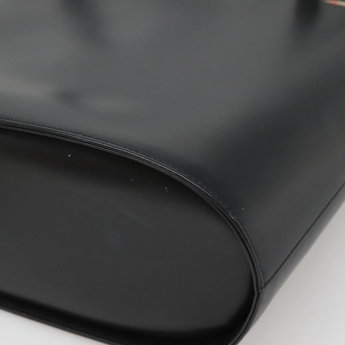 Burberry Black Leather Tote