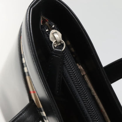 Burberry Black Leather Tote