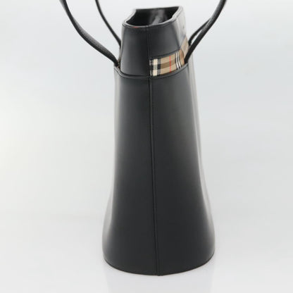 Burberry Black Leather Tote