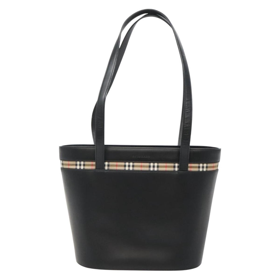 Burberry Black Leather Tote