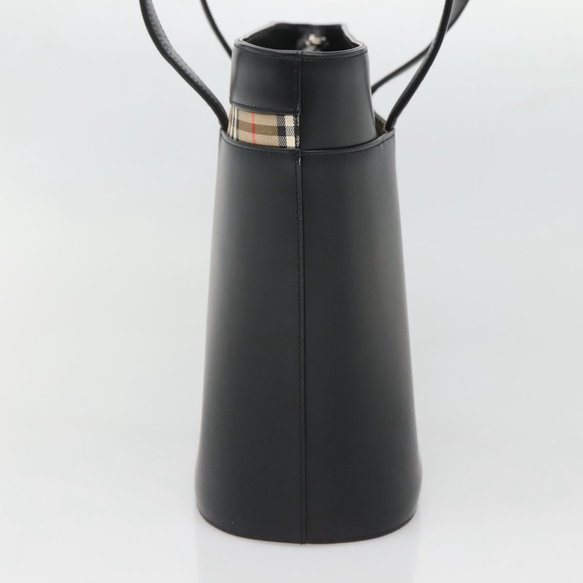 Burberry Black Leather Tote
