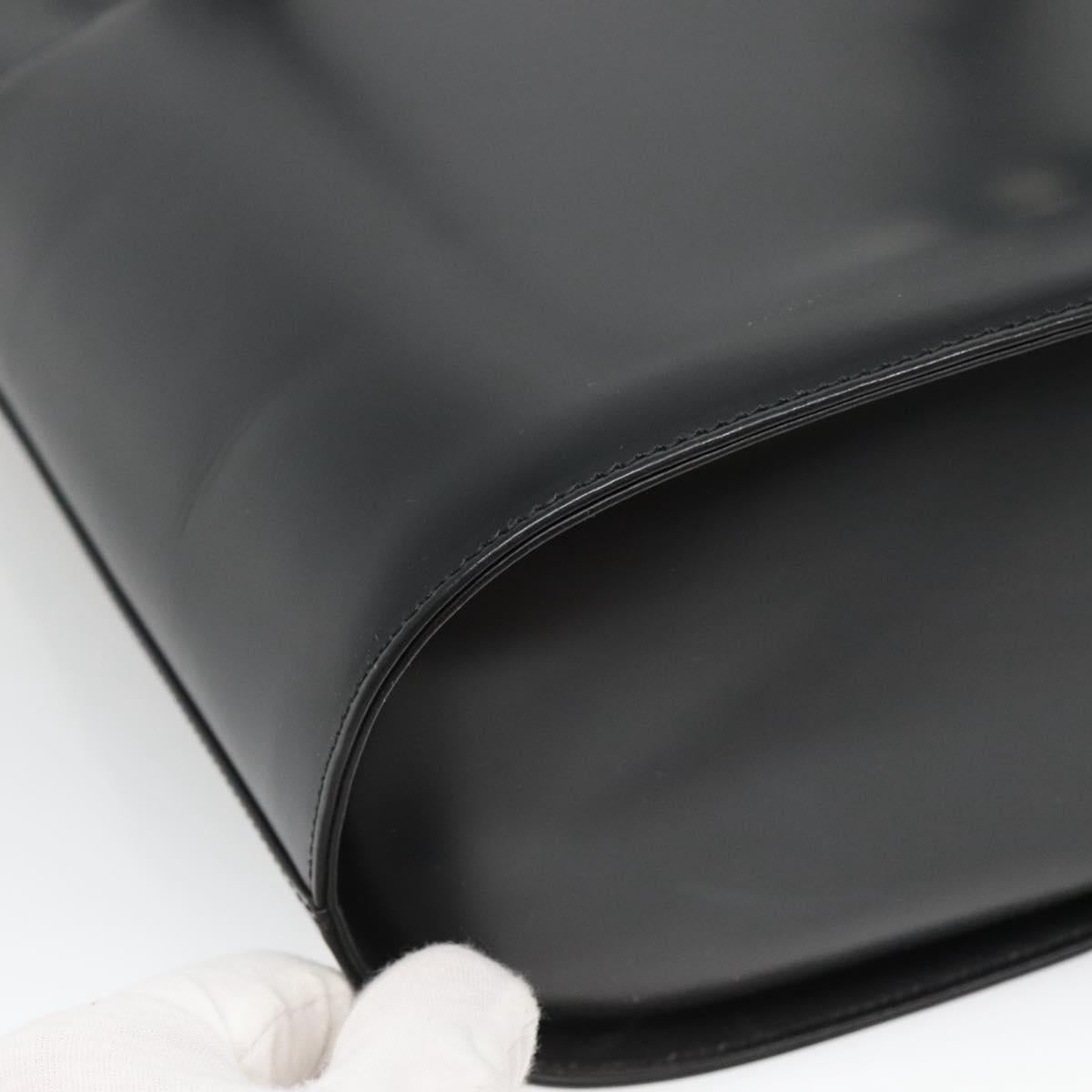 Burberry Black Leather Tote