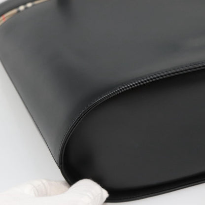 Burberry Black Leather Tote