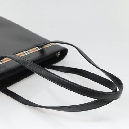 Burberry Black Leather Tote