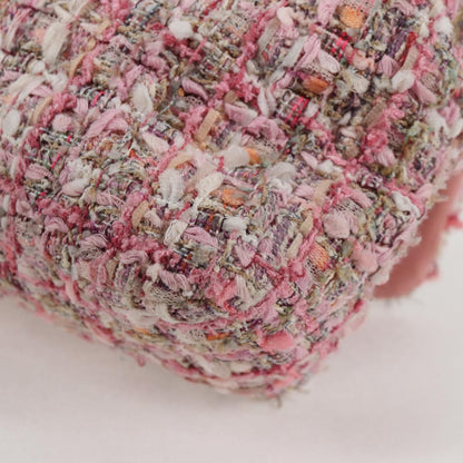Chanel Pink Tweed Pearl Bag