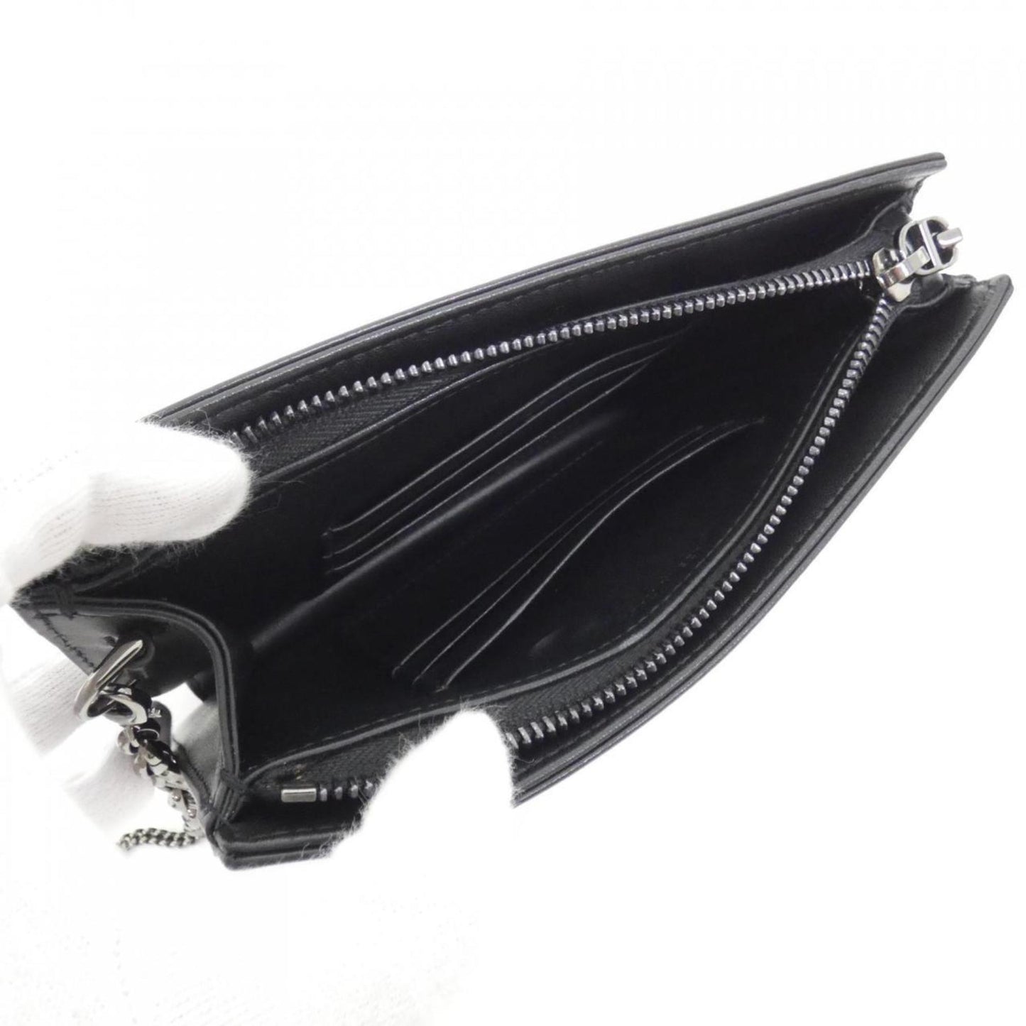 Dior Black Leather Caro
