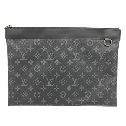 Louis Vuitton Black Leather Eclipse