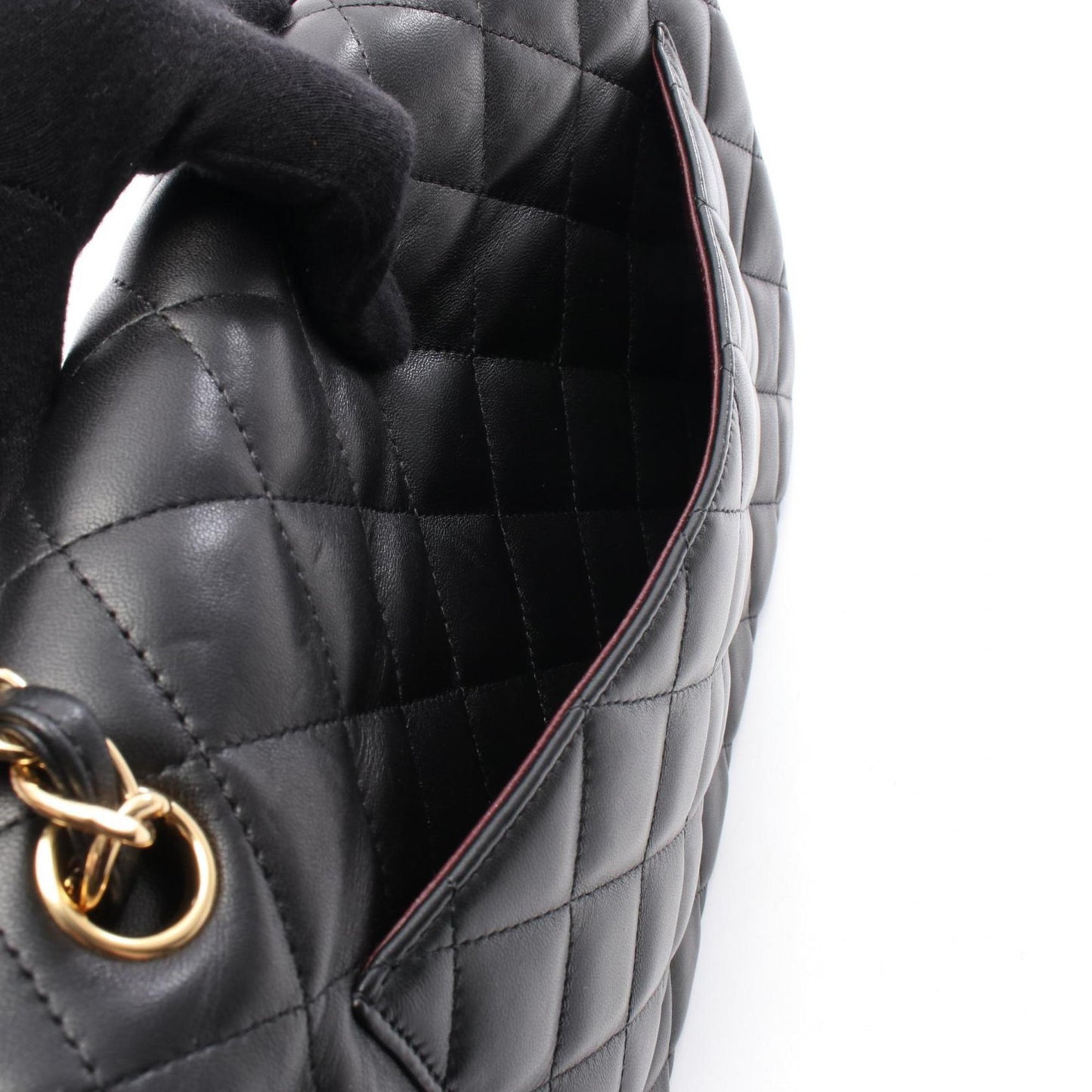 Chanel Black Leather Timeless