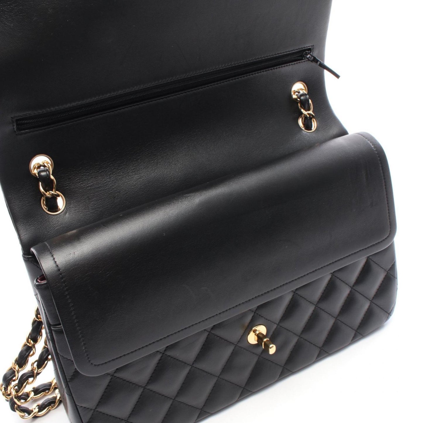 Chanel Black Leather Timeless