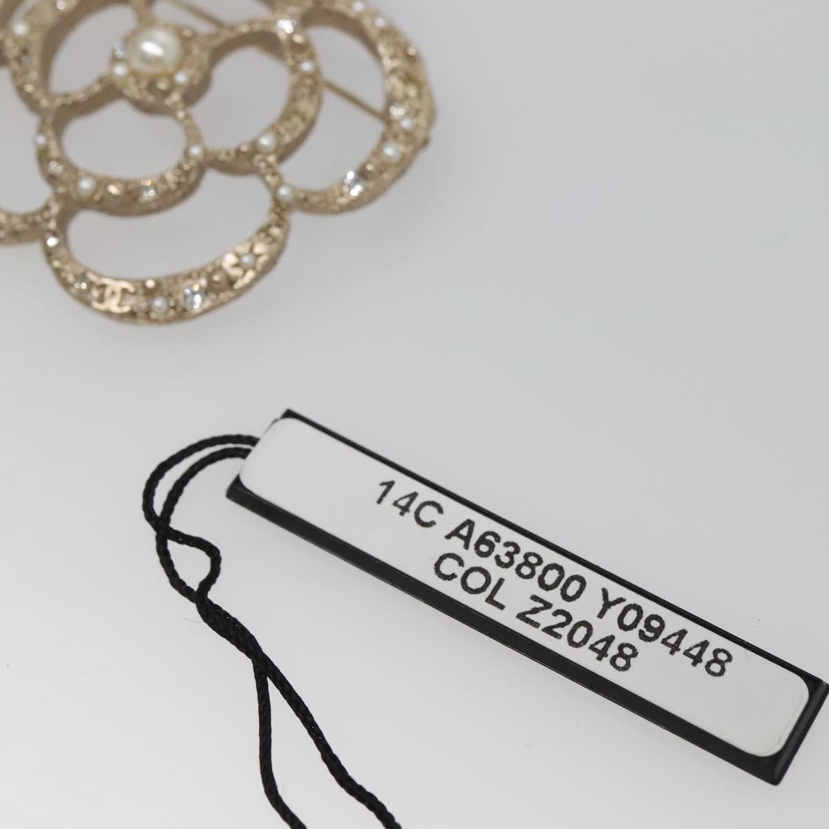 Chanel Silver Metal Camellia