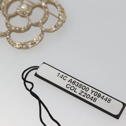 Chanel Silver Metal Camellia
