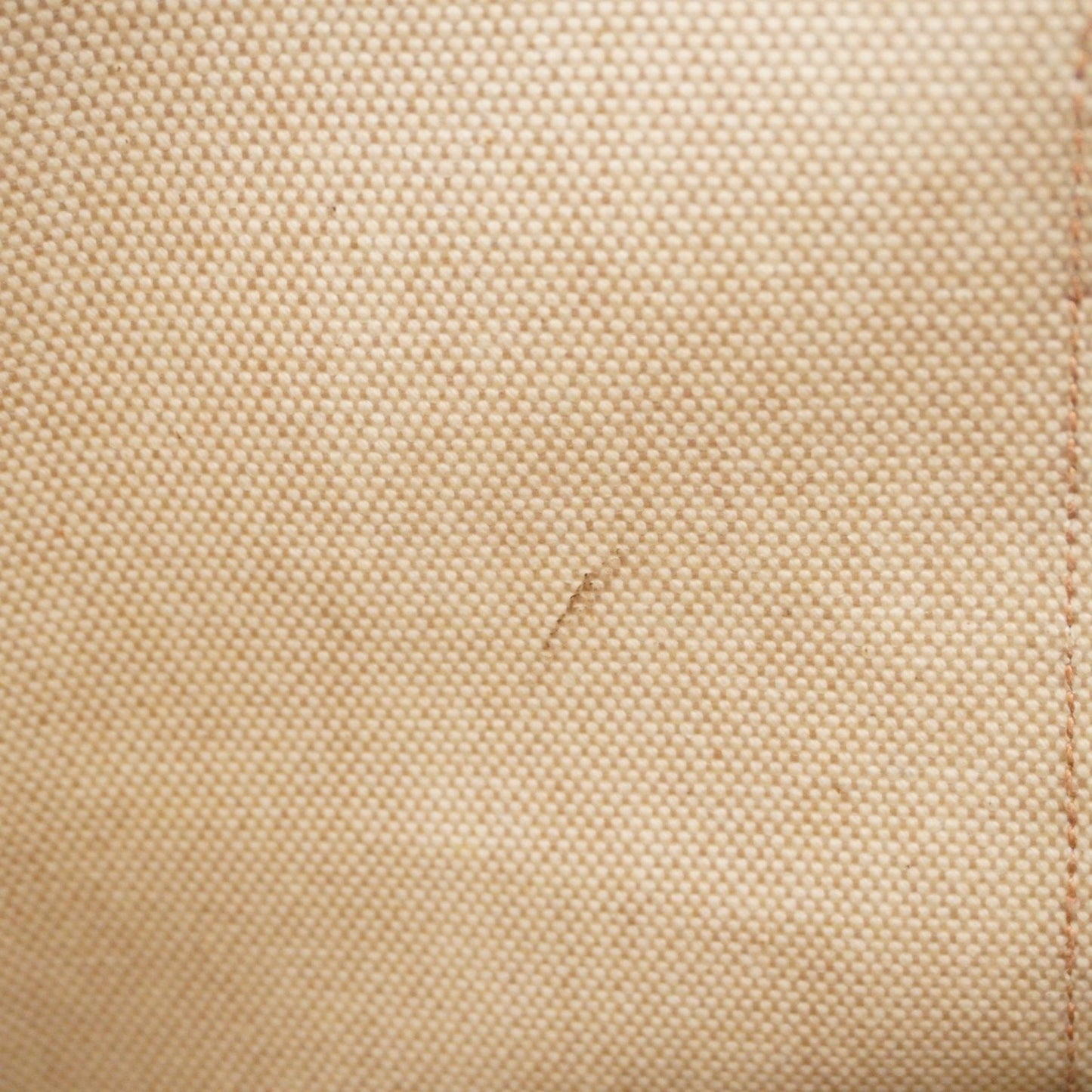 Hermès Brown Canvas Garden Party