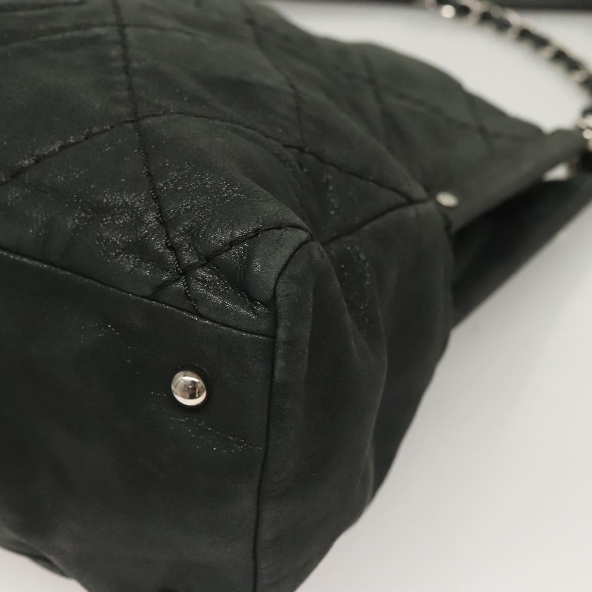 Chanel Black Canvas Wild Stitch