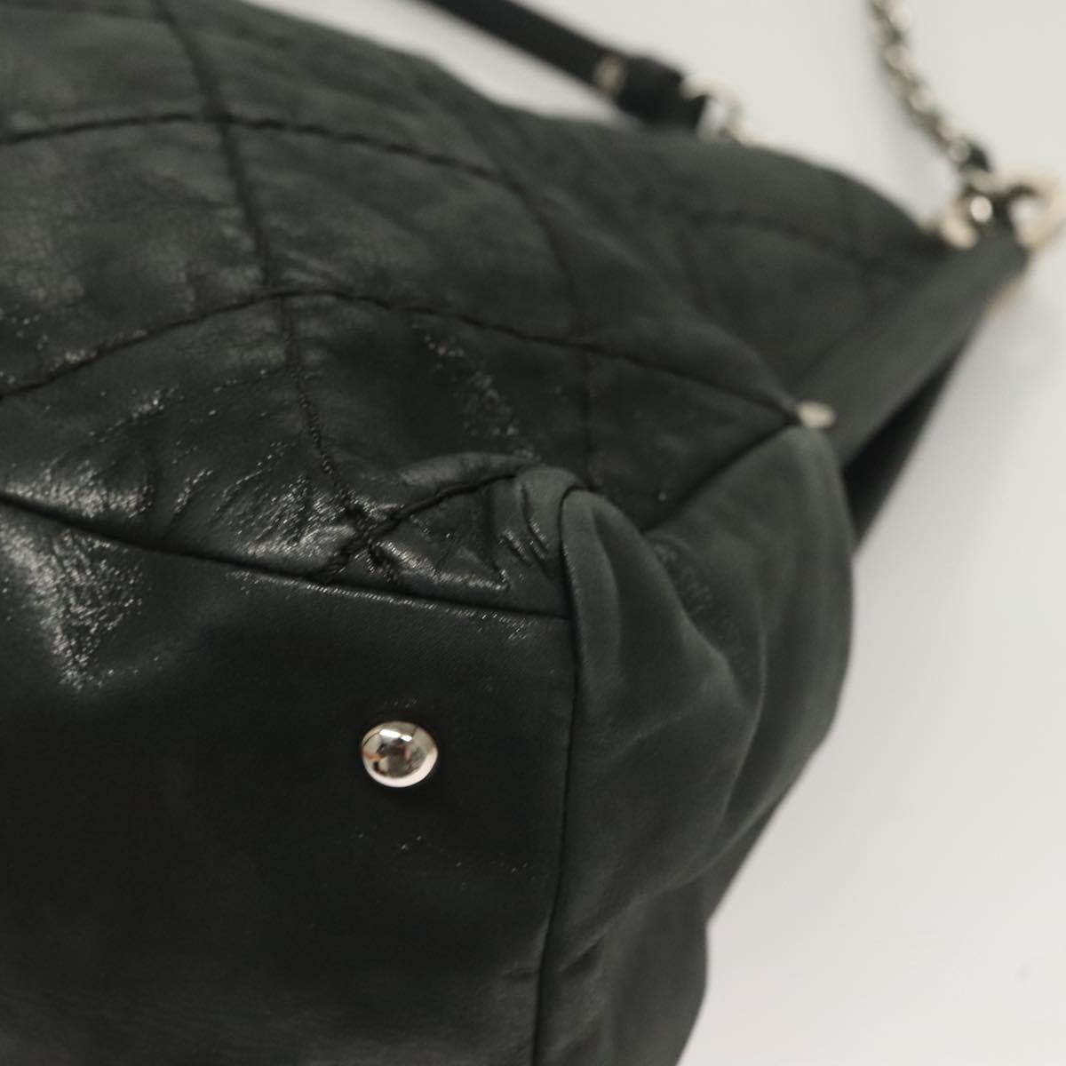 Chanel Black Canvas Wild Stitch