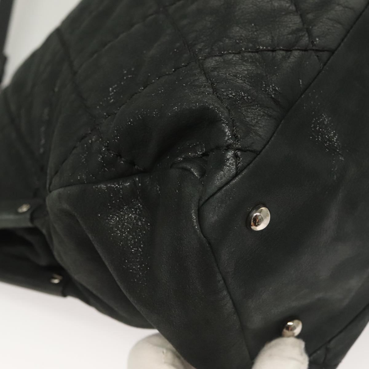 Chanel Black Canvas Wild Stitch