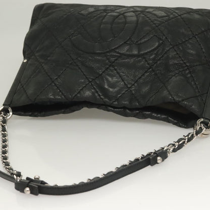 Chanel Black Canvas Wild Stitch