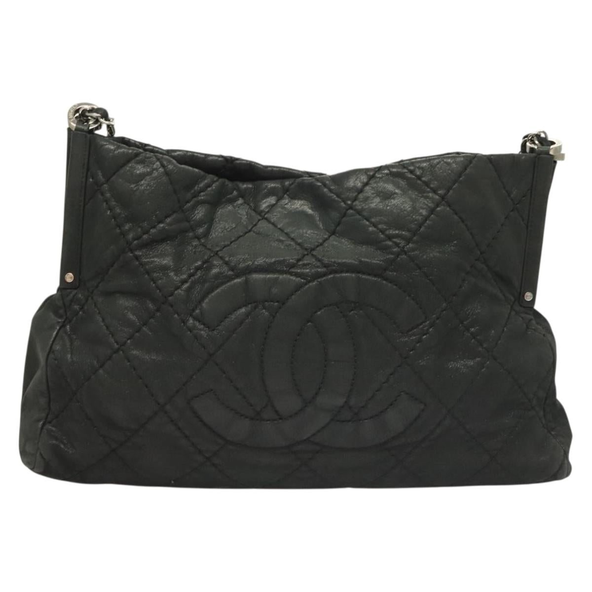 Chanel Black Canvas Wild Stitch