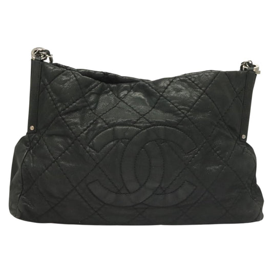 Chanel Black Canvas Wild Stitch