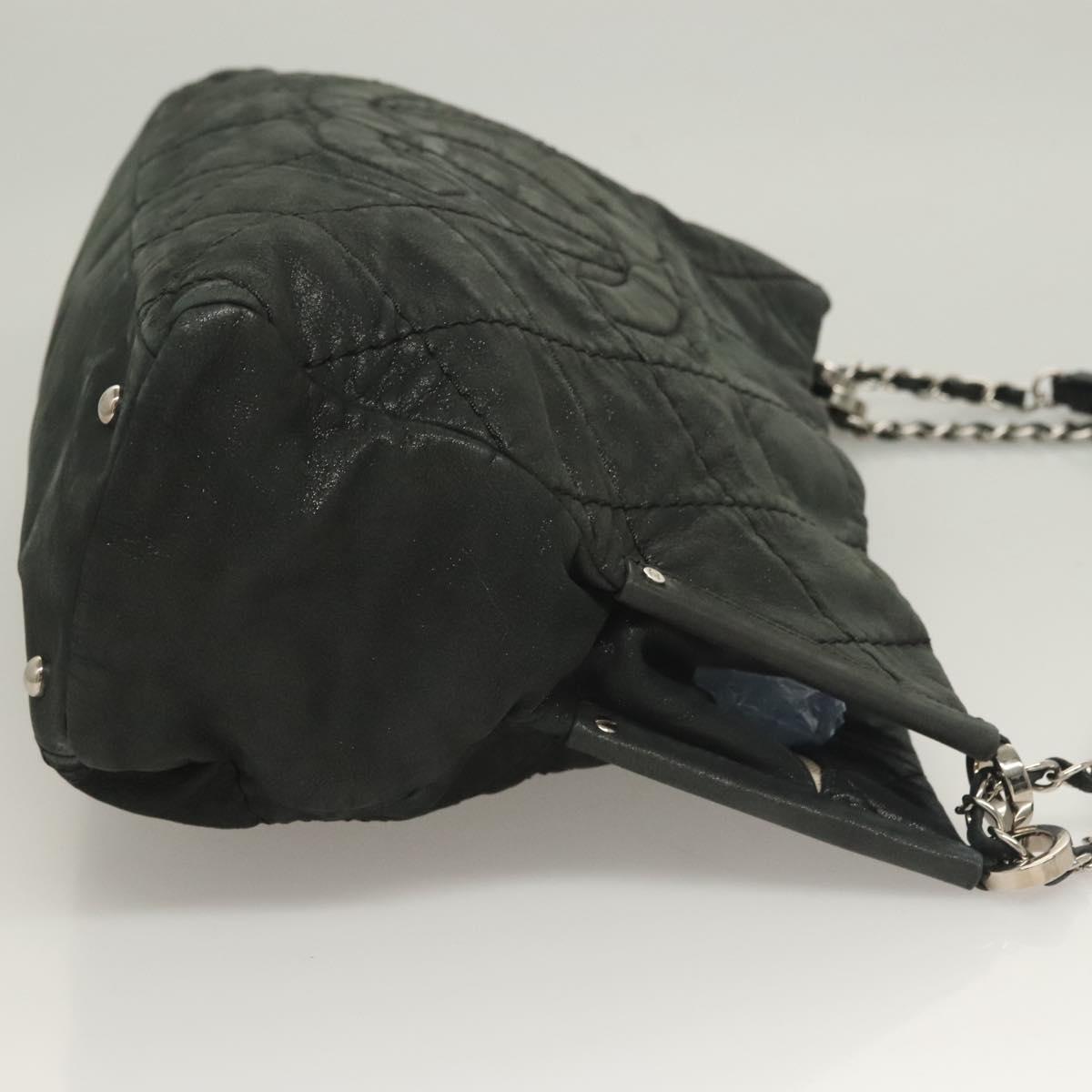 Chanel Black Canvas Wild Stitch