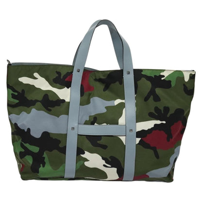 Valentino Garavani Green Nylon Tote