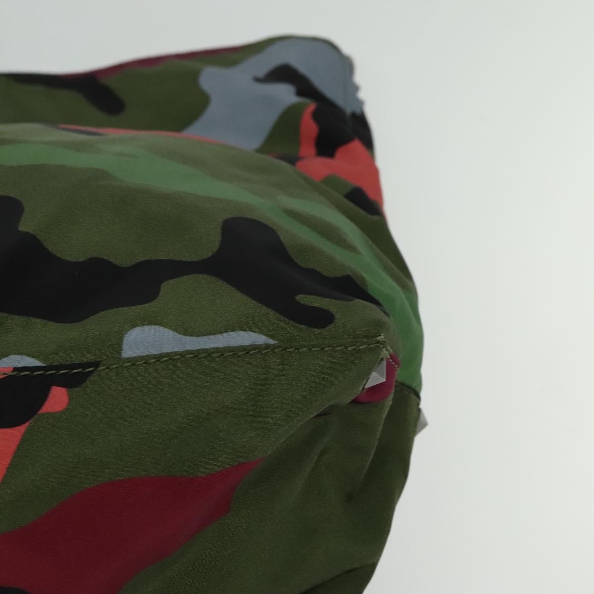 Valentino Garavani Green Nylon Tote
