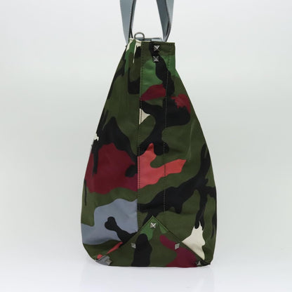 Valentino Garavani Green Nylon Tote