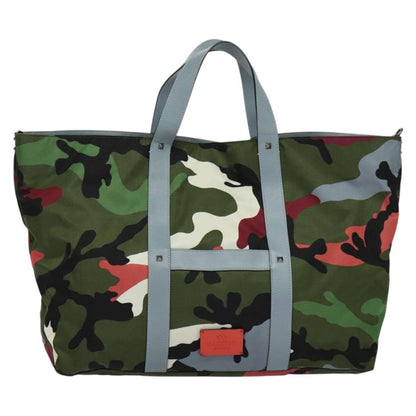 Valentino Garavani Green Nylon Tote