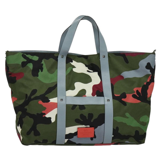 Valentino Garavani Green Nylon Tote