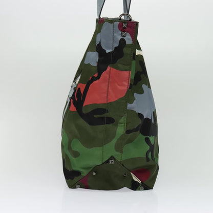 Valentino Garavani Green Nylon Tote