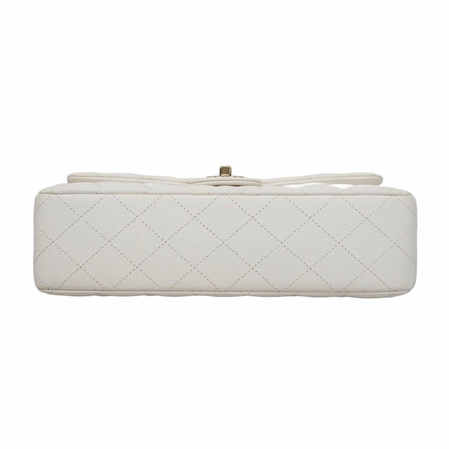 Chanel White Leather Timeless