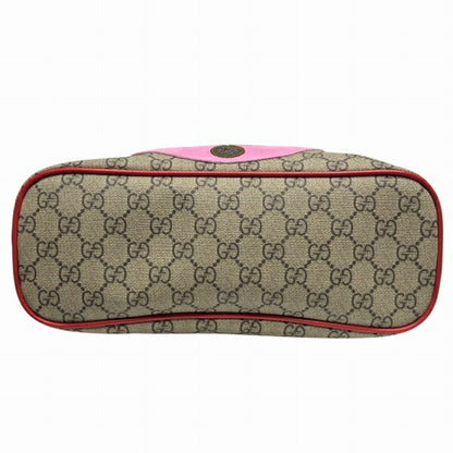 Gucci Brown Canvas Shoulder