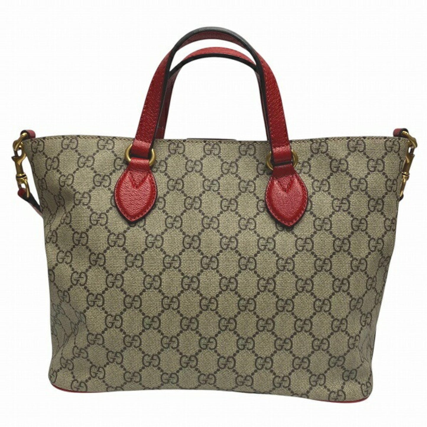 Gucci Brown Canvas Shoulder